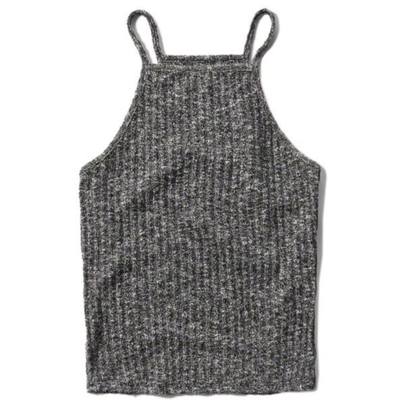 A&F Ribbed Knit Cropped Cami - Picture 3 of 6
